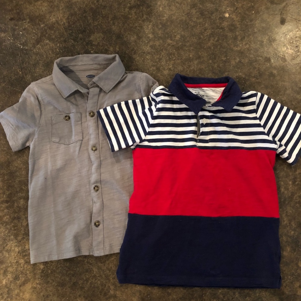 Boys Shirts OLD NAVY and OSH KOSH